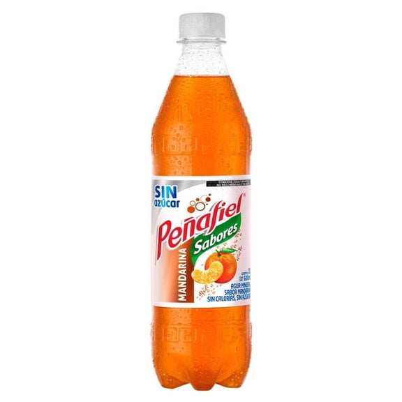 Agua mineral Peñafiel mandarina sin azúcar 600 ml