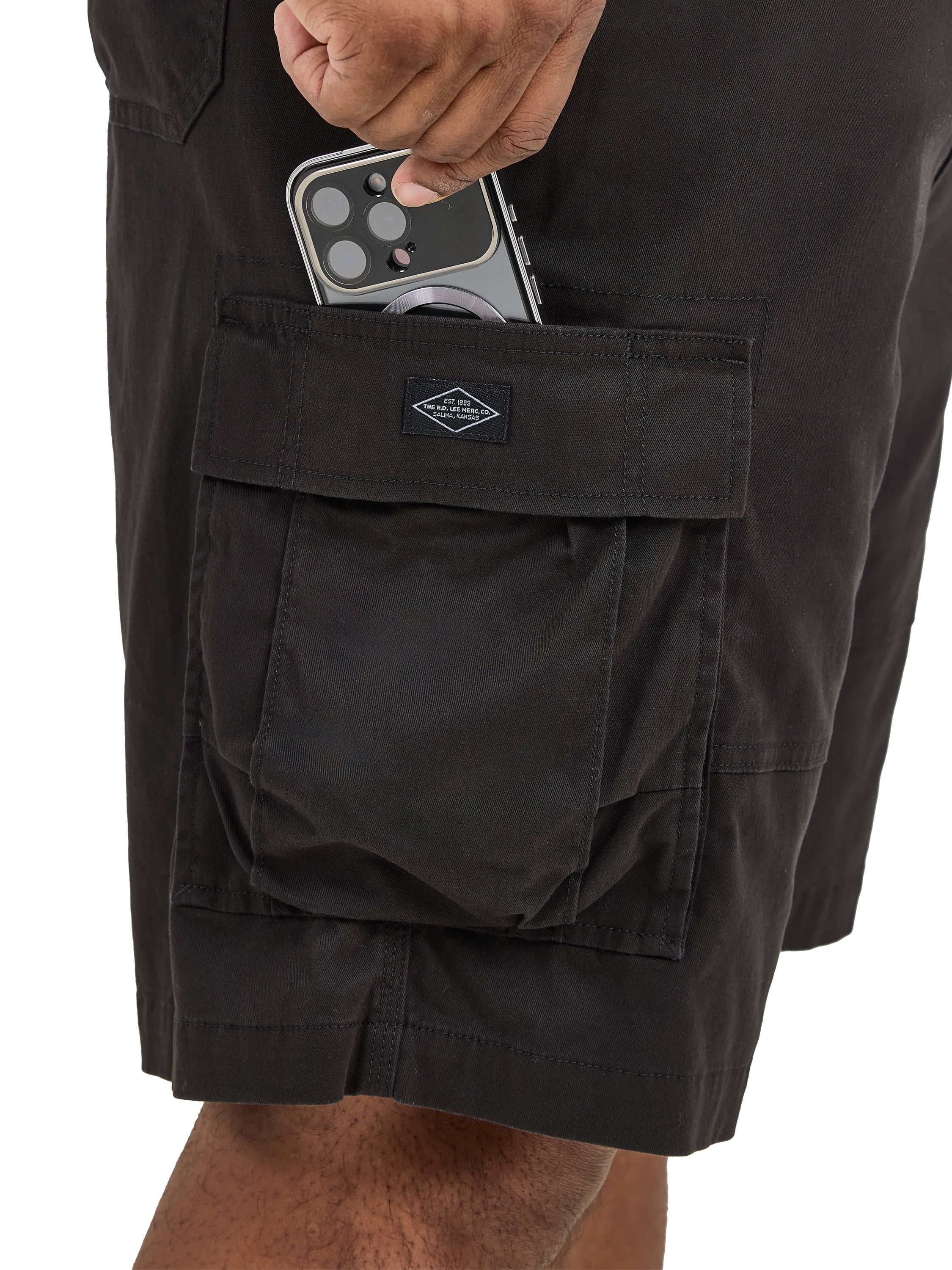 Lee® Men's Big and Tall Extreme Motion 11" Carolina Cargo Short