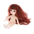 thumbnail image 2 of Mini muñecas de 16 cm, juguetes de moda para el cuerpo con ojos 3D 5 Zulema Cuerpo de muñeca articulado BJD, 2 of 7