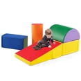 thumbnail image 1 of Gymax 5 PCS Kids Climb & Crawl Activity Playset Soft Foam Block Toddler Play Structure, 1 of 10