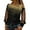 Gold, variant on Woman Tshirt Sleeve Mesh Cold Tops Shoulder Sequin Long Print Splice Blouse Blouse Womens Shirt Pink S