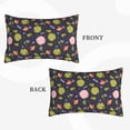 thumbnail image 2 of Goofa Frog And Flowers Pattern Pillow Case – Plush & Soft Cushion Cover, Hypoallergenic Throw Pillow Case for Comfortable Sleep with Envelope Closure-16"x24", 2 of 6