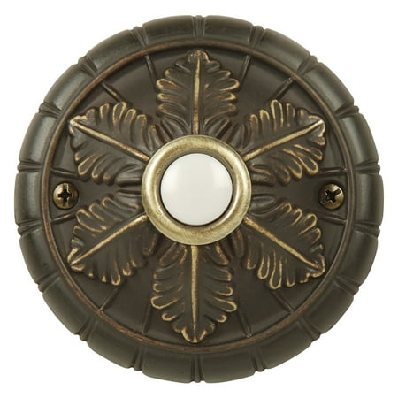 - Craftmade Surface Mount Lighted Medallion Doorbell