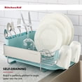 thumbnail image 2 of KitchenAid Stainless Steel Compact Dish Rack, Mineral Water, 2 of 10