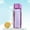 Purple#6, variant on Portable Sports Water Bottle | Frosted Durable Plastic | Tea Infuser Insert | Anti-Slip Comfortable Grip | Drawstring Handle | Easy Clean | 500ml-1600ml | 1 Pack