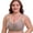 Khaki, variant on Wirefree Supportive Lift and Side Coverage Seamless T Shirt Bra for Everyday Comfort and Breathable Confidence, XL, White