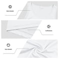 thumbnail image 5 of Men's Basic Sleeveless Tank Tops Casual Muscle Shirts Lightweight Breathable Summer Daily Wear Tops,White,XXL, 5 of 8