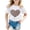 C21 White, variant on CONZONE Girls Summer Tops Short Sleeve Leopard Heart Graphic Tshirts For Girls Crew Neck Soft Toddler T-Shirts Size 3-4 Years Black
