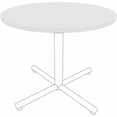 thumbnail image 5 of Lorell LLR99875 36 in. Dia. Hospitality, Conference Band Edge Tabletop - White - Round, 5 of 6