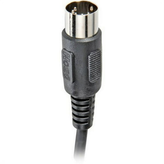 Hosa Technology Standard MIDI to MIDI Cable 3', Black