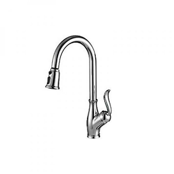 Dubeta Single Handle Pull Down Kitchen Faucet Modern Com