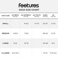 thumbnail image 4 of Feetures Trail Max Cushion Quarter - Chaussettes de Course pour Hommes et Femmes - Évacuation de l'Humidité - Grand, Gris, 4 of 4