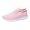 Pink, variant on Women Fitness Sneakers Lightweight Trainers Running Shoes S𝗅ip On Tennis Sport Shoes Casual Fashion Walking Shoes Gym Athlet𝗂c Jogging Shoes for Summer and Autumn