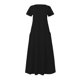 thumbnail image 4 of Vestido largo sin mangas de mezcla de lino con bolsillos para mujer: color liso, corte holgado, tejido de poliéster para todas las ocasiones, 4 of 4