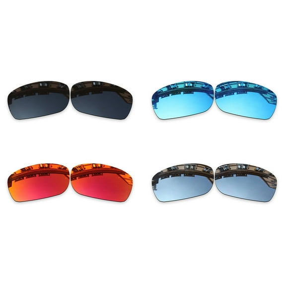 Vonxyz 4 Pack Polarized Replacement Lenses for Oakley Monster Pup Sunglasses