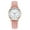 Pink, variant on Guodhu Womens Dainty Analog Leather Dress Watch for Small Wrists Easy to Read Dial Ladies Luminous Watches for Women Nurse Doctors Students