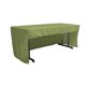 thumbnail image 1 of Mantel de popelina de poliéster con respaldo abierto de lino 72 L x 30 W x 30 H Dark Sage LA Linen, 1 of 1