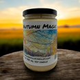 thumbnail image 1 of Autumn Magic Vegan Coconut Soy 12 oz/ 355 ml Candle Hand-poured, Eco-friendly, Clean Burning, Bakery, Food, Drink Wood Wick, 1 of 5