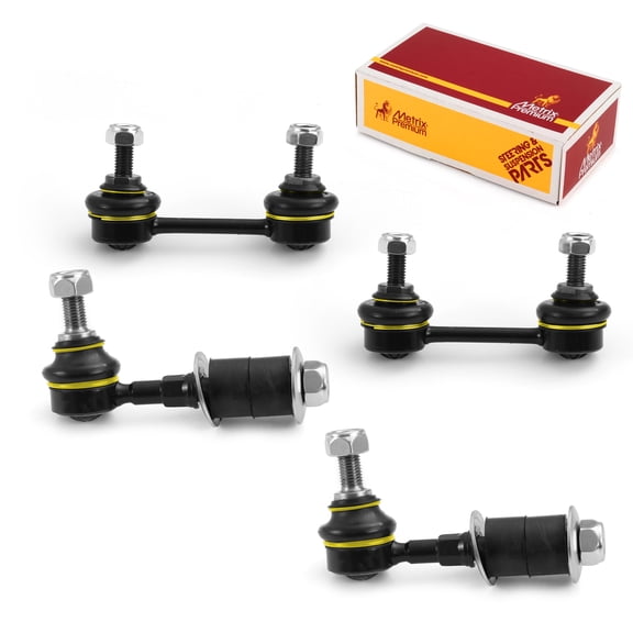 Metrix Premium Chassis Parts - 4 PC Front & Rear Stabilizer Bar Link Kit Fits 1993-2001 Nissan Altima, Replacement K9824, K90468