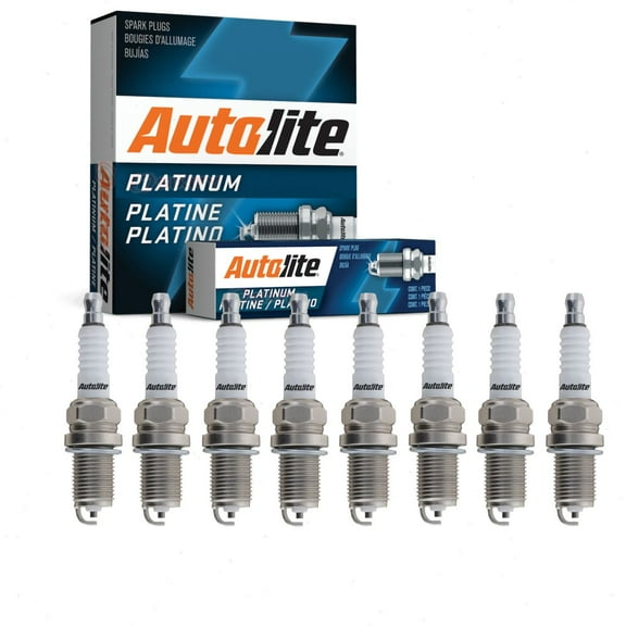 8 pc Autolite Platinum Spark Plugs compatible with Dodge Dakota 5.2L V8 1992-1996
