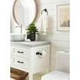 thumbnail image 3 of Amerock Highland Ridge Matte Black Closed Towel Ring, 3 of 8