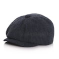 thumbnail image 2 of Sombrero Bailey para padres e hijos de otoño e invierno, sombrero para niños, sombrero con lengüeta de pato para adultos, sombrero octogonal de vendedor de periódicos, sombrero delantero para hombres, 2 of 5