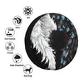 thumbnail image 4 of Xecao Butterfly Angel Wings Art for Tire Covers,Wheel Tire Cover Waterproof, Dust-Proof, And Universally Fitting for Cars,Trailers, SUVs-14 inch, 4 of 6
