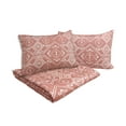 thumbnail image 3 of Santa Fe Tribal Apricot Soft Matelasse Jacquard Quilt Set - Full/Queen, 3 of 5