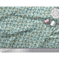 thumbnail image 3 of Soimoi polyester Crepe Fabric Diagonal Stripe,Cross Bones & Skull Printed Fabric 1 Yard 52 Inch Wide, 3 of 3
