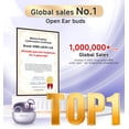 thumbnail image 4 of Auriculares con clip King Lucky i121 Open Ear Bluetooth 5.4 Morados, 4 of 9