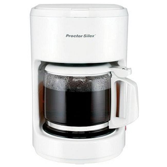 48350 WHT 10 Cup Coffee Maker White pack of 2