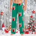 thumbnail image 2 of Christmas pajamas Casual Sleep Pants For Comfortable Relaxation Ideal For Holiday Wear And Lounging Fashionable And Versatile Design, 2 of 4