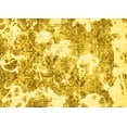thumbnail image 1 of Ahgly Company Indoor Rectangle Abstract Yellow Modern Area Rugs, 4' x 6', 1 of 4