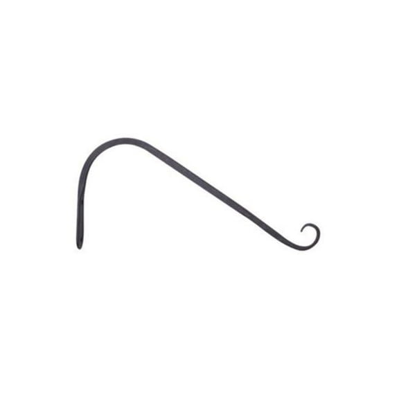 Green Thumb 89412GT Hanging Plant Hook, Angled, Black, 12-In. - Quantity 1