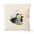 thumbnail image 2 of CafePress - Duck Quartet Tote Bag - Unisex Canvas Tote Bag, Beige, 1-Piece, 2 of 8