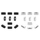 thumbnail image 2 of Replacement Smart Watch Strap Smartwatch Band Keeper Loop Security Retainer Ring For Garmin, 2 of 5