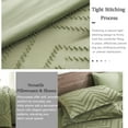 thumbnail image 6 of Davulos King Size Comforter Set 7 Pieces,Green Tufted Bed in a Bag with Comforter and Sheets All Season Boho Bedding Sets, 6 of 9