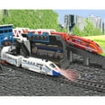 thumbnail image 4 of 50PCS Simulation High Speed Rail Trains Electric Trains Harmony  Trains Model Set Overpass Piers Tunnels Carriage, 4 of 8