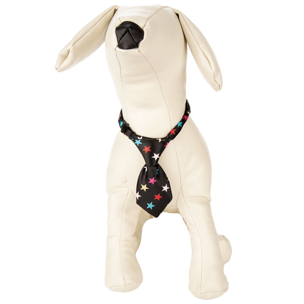 CUECUEPET Adjustable Party Time Novelty Design Fashion Necktie for Small Dogs