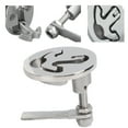 thumbnail image 4 of Boat Hatch Latch, Sturdy Original Production Specifications Hatch Lift Handle 316 Stainless Steel  For Bait Well Lids For Access Doors, 4 of 8