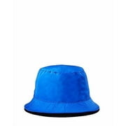 August Hats Women's Solid Bucket Hat Basic Medium Blue One Size MSRP $38