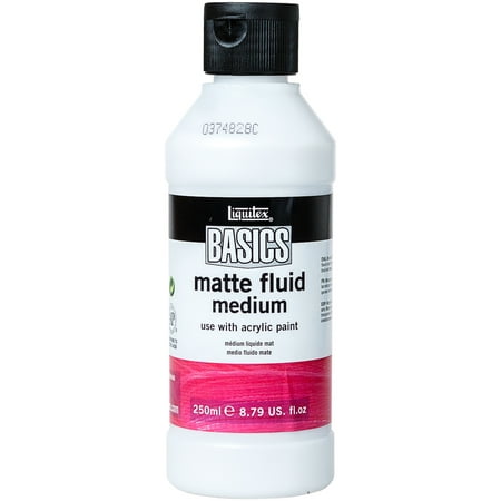 - Liquitex BASICS Matte Fluid Medium 250ml