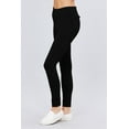 thumbnail image 3 of Saronite Basics Full Length Ponte Pants, Black (Women's), 3 of 4