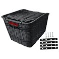 thumbnail image 3 of Vsenkes Bike Basket Rear Carrying Bike Cargo Basket for Travel Outdoor Mountain Bike, 3 of 9