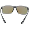 thumbnail image 3 of Maui Jim Men's Polarized Pokowai Arch B439-11M Grey Rectangle Sunglasses, 3 of 3