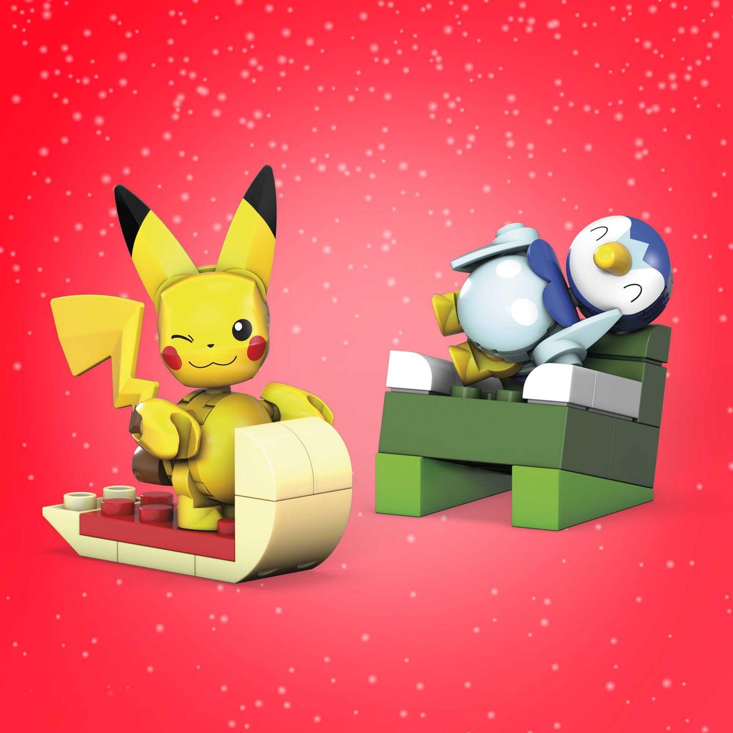 Mega Construx Pokémon Coffret de construction Calendrier des Fêtes - 225 pièces