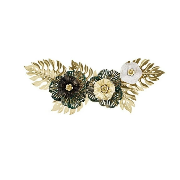 NAMZI Metal Wall Art Decor for Living Room, Home Decor Living Room Wall Decor, Silhouette Wall Art(Green)