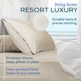 thumbnail image 4 of Juego de sábanas Hotel Sheets Direct King Size, gris claro, 4 of 9