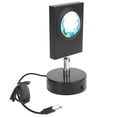 thumbnail image 3 of Lámpara de proyección de puesta de sol, lámpara de decoración de escritorio USB, luz nocturna para dormitorio, decoración del hogar, iridiscente, 3 of 14