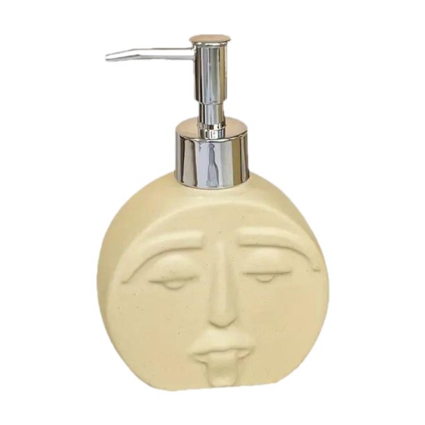 Dispensador de jabón con bomba Dispensador de jabón líquido para manos Dispensador manual de loción Botella Cuerpo 10cmx4cmx16cm